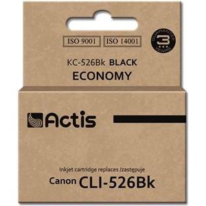 Actis KC-526Bk Ink Cartridge (replacement for Canon CLI-526BK; Standard; 10 ml; black)