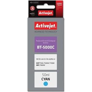 Activejet AB-5000C Ink Bottle (Replacement for Brother BT-5000C; Supreme; 50 ml; cyan)