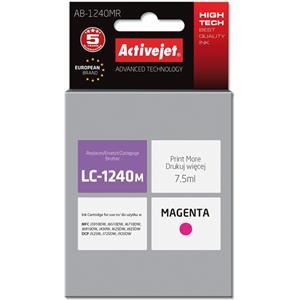 Activejet AB-1240MR Ink cartridge (replacement for Brother LC1240M/1220M; Premium; 7.5 ml; magenta)