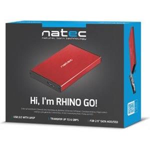 NATEC HDD ENCLOSURE RHINO GO (USB 3.0, 2.5