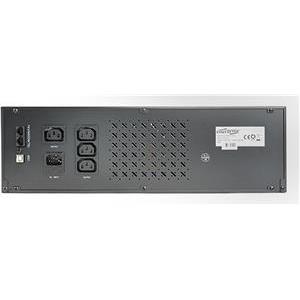 Gembird - Ups rack 19'' 3.4u 1500va, 4xiec 230v out, iec14 in,rj11, usb, lcd Line-Interactive 1.5 kVA 900 W 4 AC outlet(s)