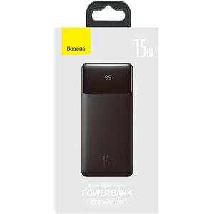 BASEUS POWERBANK BIPOW 30000MAH 15W BLACK OS