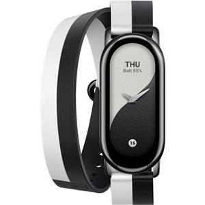 Xiaomi Smart Band 8 Double Wrap Strap - Black and white