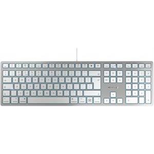 Keyboard Cherry KC 6000C Slim for Mac, silver, USB-C, UK-SLO g.