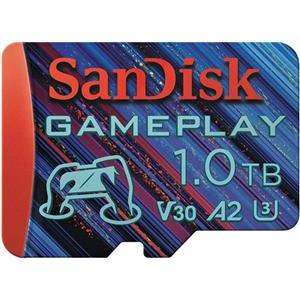 SanDisk GamePlay microSDXC UHS-I Card, 1TB Gaming microSDXC, 190MB/s, 130MB/s W, UHS-I, V30, U3, C10, RPD1