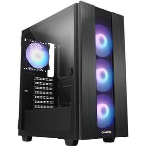 Chieftec GS-02B-OP HUNTER 2 A-RGB USB Type-C ATX case, black