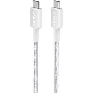 Anker 322 USB-C to USB-C braided cable 0.9m white