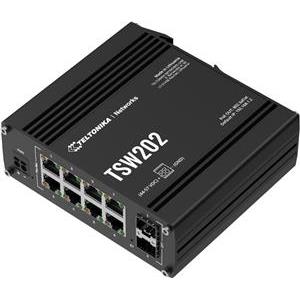 8+2P Teltonika TSW202 POE+ SFP M 