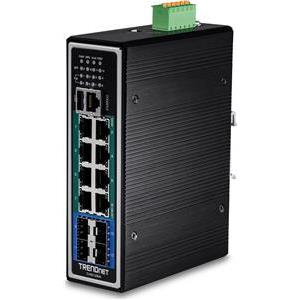 8x POE+, 4x SFP, 24 Gbps, 17.86 Mpps, CLI, HTTP/HTTPS, SNMP, IGMP, VLAN, QoS