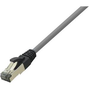 Premium Cat.8.1 patch cable, grey, 15m