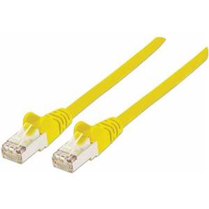 S/FTP 26 AWG, CAT7 Raw Cable, CAT6a Modular plugs, 5 m, Yellow