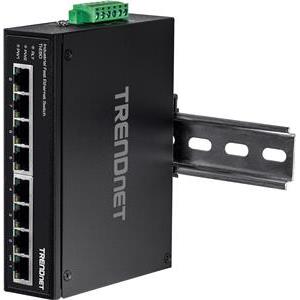 TRENDnet Industrie Switch 8 Port Fast Ethernet L2 DIN-Rail