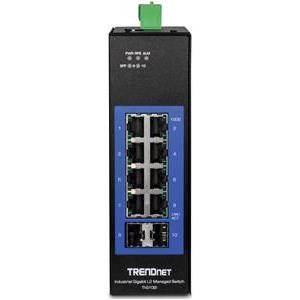 TRENDnet Industrie Switch 10 Port Gbit L2 Managed DIN-Rail