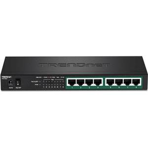 TRENDnet 8-Port Gigabit PoE+ Switch (65W)