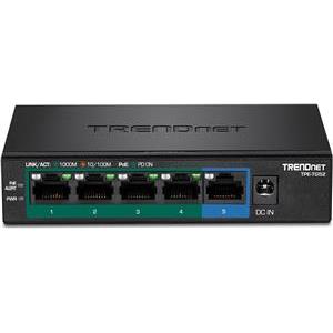 TRENDnet 5-Port Gigabit PoE+ Switch (32W)