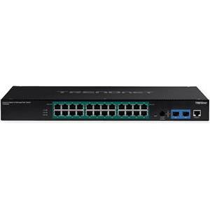 TRENDnet 26-Port Industr. Gigabit L2 Managed PoE+ Rackmount