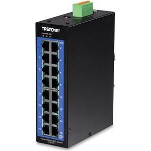 TRENDnet 16-Port Industr. Gigabit L2 Managed DIN-Rail Switch