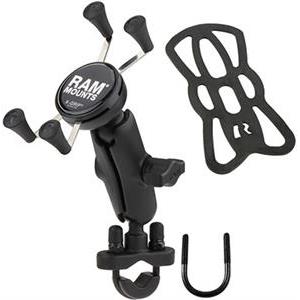 RAM Mounts X-Grip Phone Mount with Handlebar U-Bolt Base