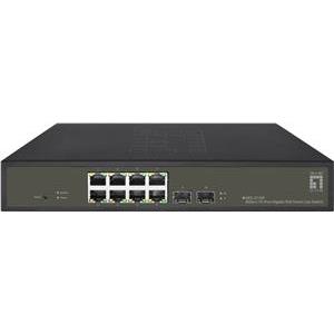 LevelOne Switch 8x GE GES-2110P 2xGSFP 19