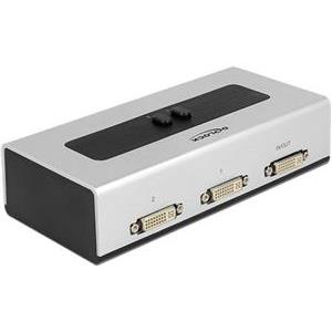 Switch DVI 2 port manual bidirectional