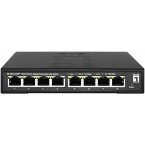 LevelOne Switch 8x GE GES-2108P Hilbert 112W 8xPoE+