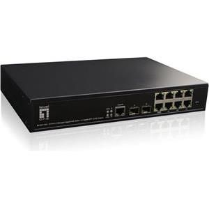 LevelOne Switch 8x GE GEP-1061 2xGSFP 19