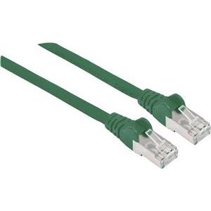 S/FTP 26 AWG, CAT7 Raw Cable, CAT6a Modular plugs, 5 m, Green