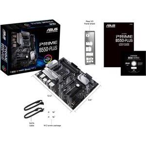 Matična ploča ASUS PRIME B550-PLUS - Motherboard - ATX - Socket AM4 - AMD B550