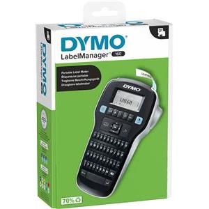 DYMO LabelManager 160 6/9/12 mm D1 tapes Qwerty