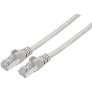 S/FTP 26 AWG, CAT7 Raw Cable, CAT6a Modular plugs, 20 m, Gray