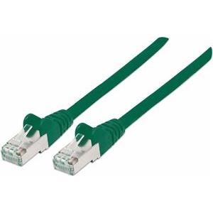 S/FTP 26 AWG, CAT7 Raw Cable, CAT6a Modular plugs, 1.5 m, Green