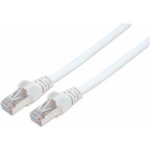 S/FTP 26 AWG, Cat7 Raw Cable, Cat6a Modular Plugs, 1 m (3 ft.), White