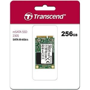 SSD 256GB Transcend MSA230S mSATA 3D NAND, SATA3