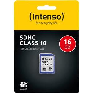 16GB SDHC, Class 10