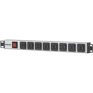 Intellinet 164580 power distribution unit (PDU) 1U Blue, Grey