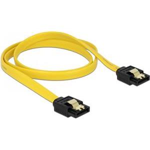 SATA, 6Gbps, straight/straight, 0.7m, Yellow