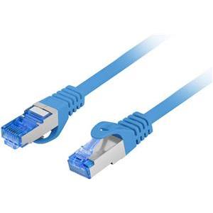 PATCHCORD KAT.6A S/FTP LSZH CCA 1.5M plava FLUKE PASSED LANBERG