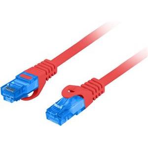 PATCHCORD KAT.6A S/FTP LSZH CCA 2M crvena FLUKE PASSED LANBERG