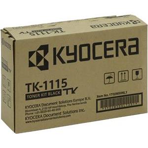 TON Kyocera Toner TK-1115 Schwarz bis zu 1.600 Seiten gem. ISO/IEC 19752