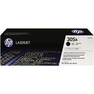 TON HP Toner 305A CE410A Schwarz