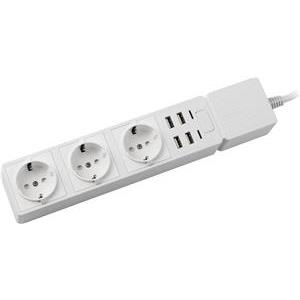 EDIMAX radio-controlled sockets SP-1123WT wireless 3-way power strip