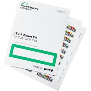 HPE LTO9 Ultrium Barcode Label (100+10) Q2017A