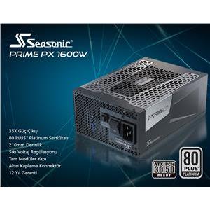 1600W Seasonic PRIME PX-1600 | 80+ Platinum