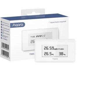 Aqara TVOC Air Quality Monitor: Model No: AAQS-S01; SKU: AS029GLW02