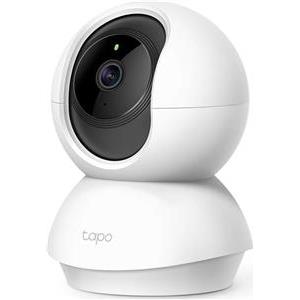 Tapo C2 Pan/Tilt Home Security Wi-Fi Camera, 2-Pack, 1080p, 2.4 GHz, Horizon.360o, Motion Detection and Notifications, Sound and Light Alarm, Remote Control, Two-Way Audio, Voice Control (Works with G