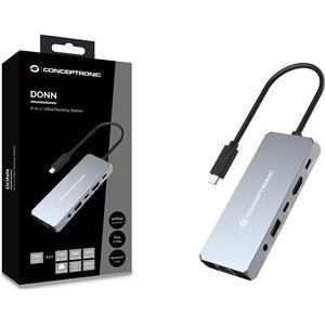 CONCEPTRONIC Dock USB-C->HDMI,2.5GbE,USBC/3.0,100WPD0.18m gr