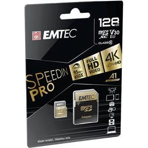 Emtec microSDXC 128GB UHS1 U3 Speedin PRO