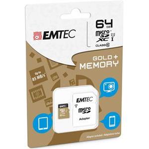 microSDXC 64GB Class10 Gold+