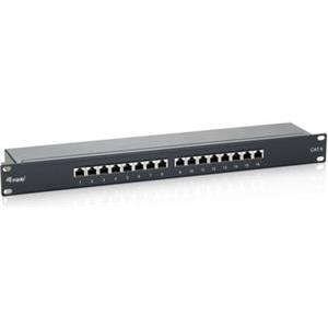 16-Port Cat.6 Shielded Patch Panel