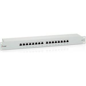 16-Port Cat.6 Shielded Patch Panel